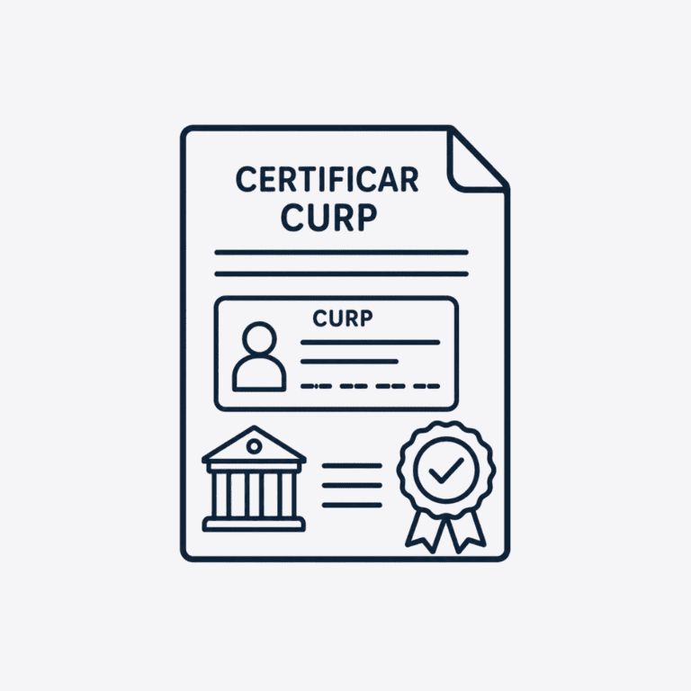 Certificar CURP